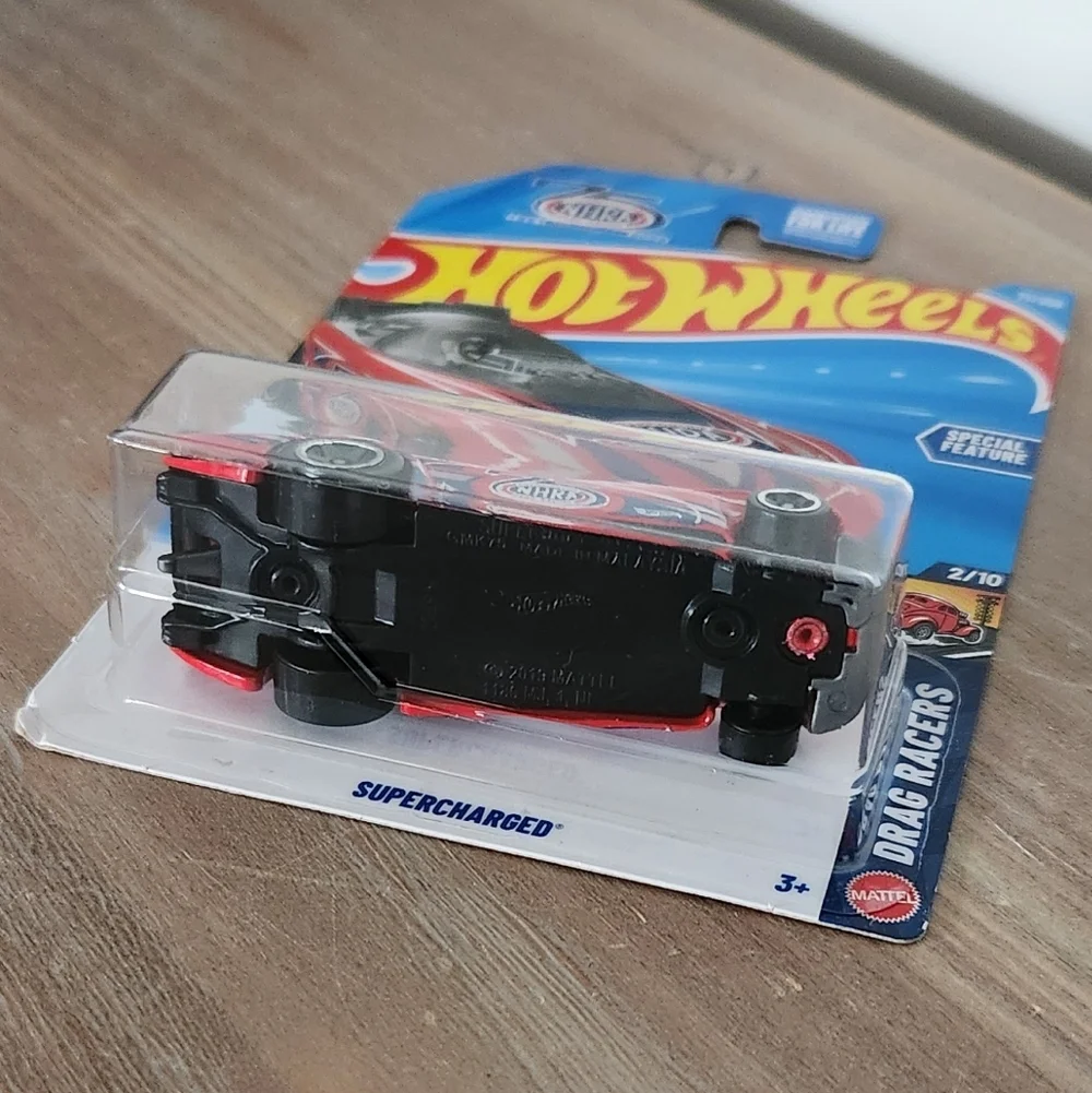 🔥 Hot Wheels NHRA 75th Anniversary SUPERCHARGED – 2026 Mainline #77/250 – NWT
